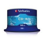 Диск CD-R, 700Mb, 52х, 80min, Cake(50), Extra