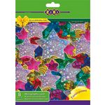 Набор картона цветного голографического А4, 8 цветов, 8 листов
